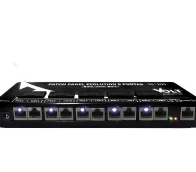 Detalhes do produto PATCH PANEL 05 PORTAS EVOLUTION 12V VOLT