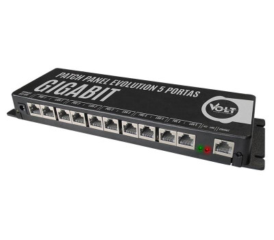 Detalhes do produto PATCH PANEL 05P EVOLUTION 48V RJ BLINDADO