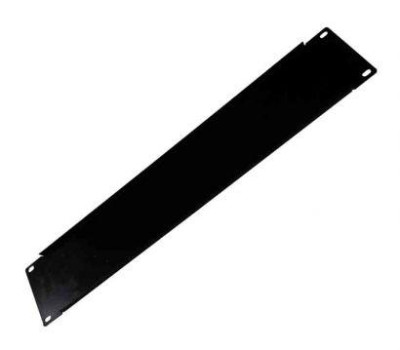 Detalhes do produto Frente Falsa 2U Para Rack 19 - Preta