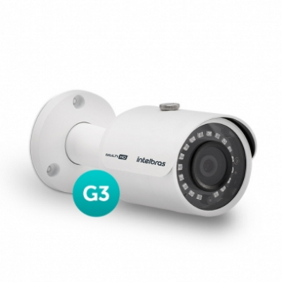 Detalhes do produto Câmera Multi HD com infravermelho - Intelbras VHD 3230 B G3