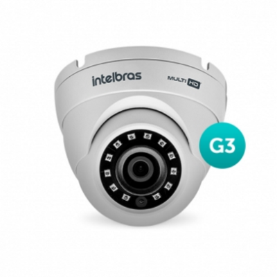 Detalhes do produto Câmera Multi HD com infravermelho - Intelbras VHD 3220 D G3