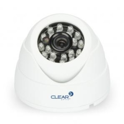 Detalhes do produto CÂMERA DOME CLEAR 25 METROS 1MP (1280X720P) IR 24 LEDS