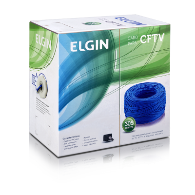 Detalhes do produto CABO PARA CFTV ELGIN 300 METROS