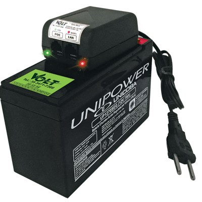 Detalhes do produto Fonte Nobreak Mini Max PoE