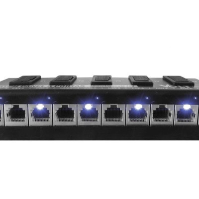 Detalhes do produto PATCH PANEL 01 POE ALIMENTAÇÃO ATE 48V - 5 PORTAS VOLT