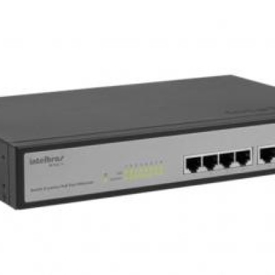 Detalhes do produto SF 802 AF Switch 8 portas PoE Fast Ethernet - Intelbras