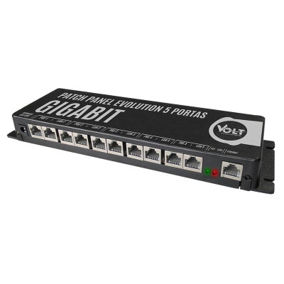 Detalhes do produto PATCH PANEL 05P EVOLUTION 48V RJ BLINDADO