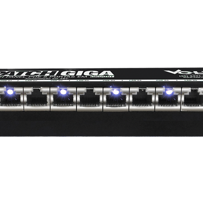 Detalhes do produto Patch Panel Gigabit 5 Portas Volt