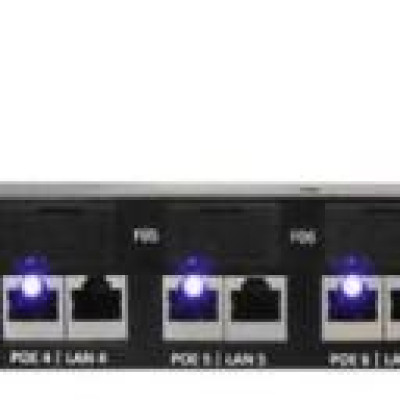 Detalhes do produto PATCH PANEL POE ALIMENTAÇÃO ATE 48V 10P RJ BLINDADO