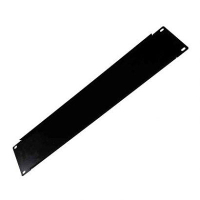 Detalhes do produto Frente Falsa 2U Para Rack 19 - Preta