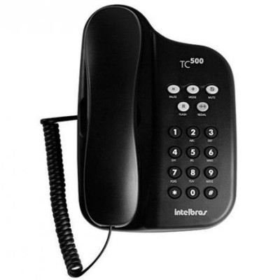 Detalhes do produto Telefone Branco TC 500 -...