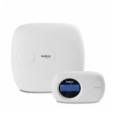 Detalhes do produto AMT 2018 EG Central de alarme monitorada com 18 zonas (8 + 8 + 2 com fio + 24 sem fio) - Intelbras