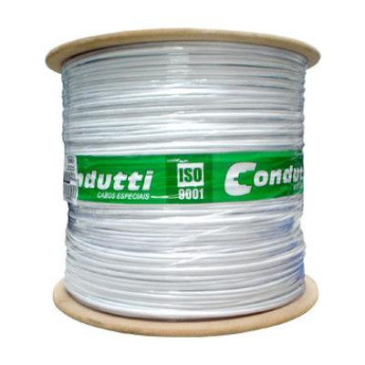 Detalhes do produto Cabo Coaxial 4MM Bipolar Bobina 300/500mts - Condutti