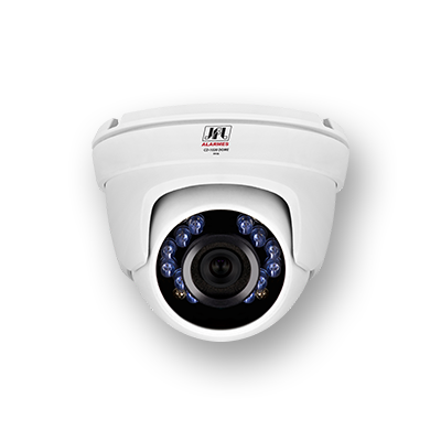 Detalhes do produto Câmera infravermelho dome HD-TVI - JFL CD-3220 Dome